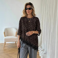 Camisa camiseta leopardo